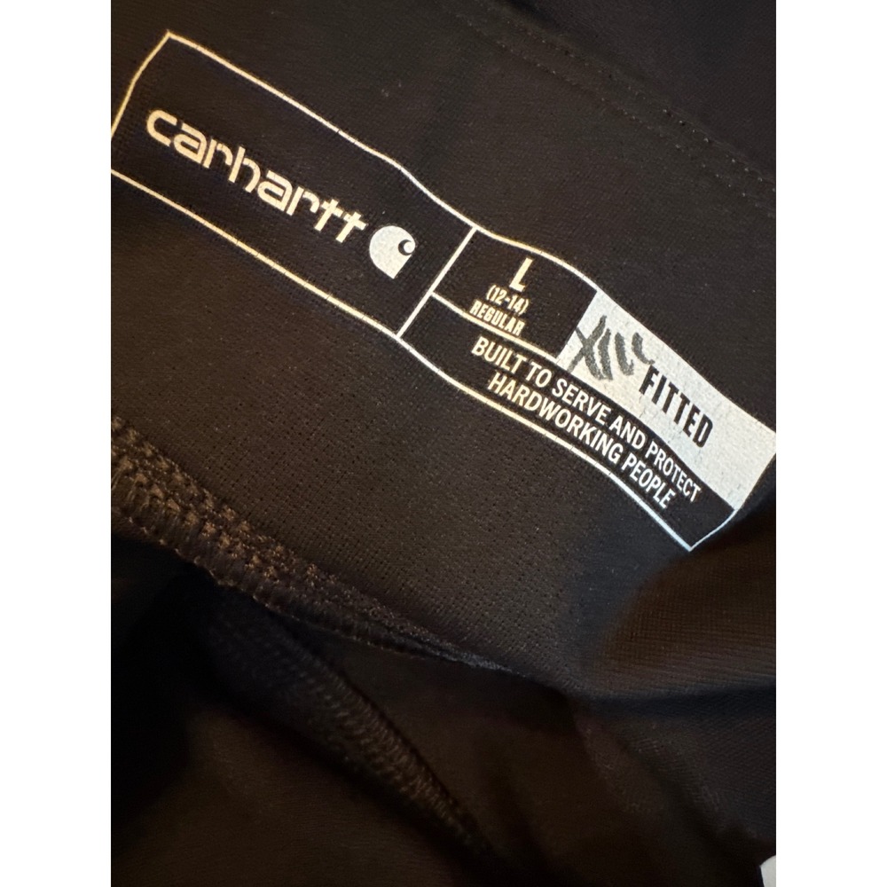 Carhartt Force Utility Leggings L Black High Rise Work Pants Gorpcore - Picture 2 of 9